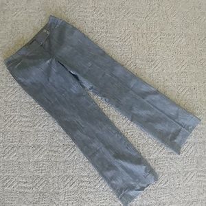 White House Black market grey speckled trousers